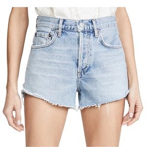 AGOLDE Parker Vintage Loose Fit Cut Off Shorts